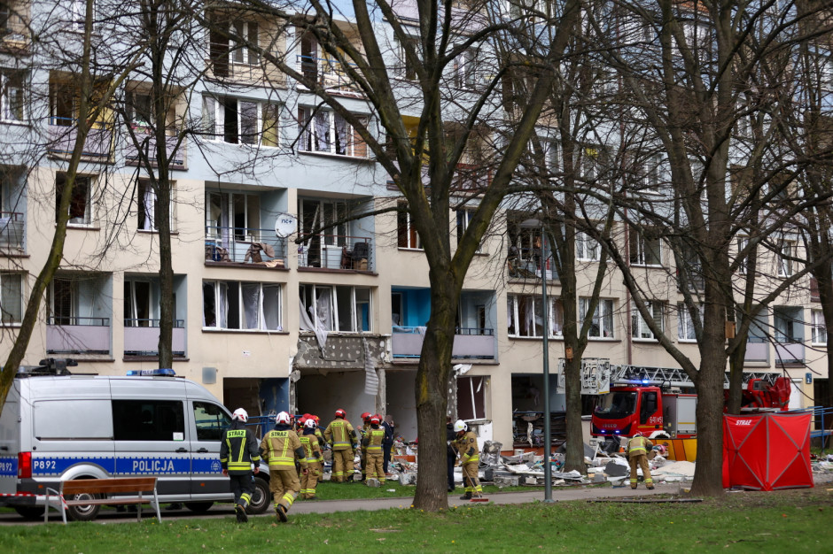 Tychy Wybuch gazu w bloku przy ulicy Darwina Są poszkodowani