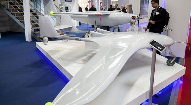 Drony prezentowane na MSPO 2014