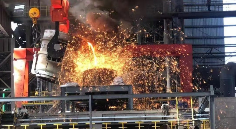 Chiny rozpoczynają produkcję stali przy użyciu wodoru na skalę przemysłową