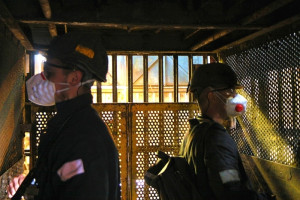 Miners at a PGG mine