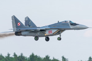 Polska przekaże Ukrainie na początek cztery myśliwce MiG-29