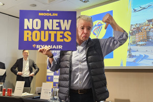 Michael O'Leary, prezes Ryanaira, ogłosił uruchomienie największego w historii rozkładu z Polski