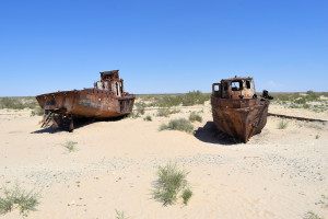 Karta na ratunek Morzu Aralskiemu. Na jej powstanie miał wpływ Polak