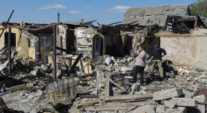 Ukraińskie drony zaatakowały Rosję w Dniu Zwycięstwa. Pożar w rafinerii ropy naftowej